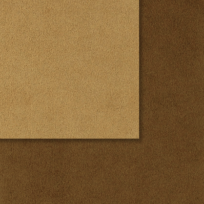 Textil - DuoSuede - 40x40 cm. - Cinnamon / Brown (1 Uds.)