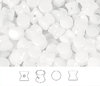 Cristal Checo - Pellet - 4x6mm - Chalk White (50 Uds.)