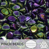 Cristal Checo - Pinch - 5x3mm - Iris Purple (100 Uds.)