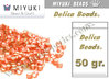Miyuki - Delica - 11/0 - Silver-Lined Frosted Light Cranberry (50 gr.)