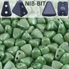 Cristal Checo - Nib-Bit - 6x5mm - Marbled Green (10 gr.)