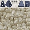 Cristal Checo - Nib-Bit - 6x5mm - Pearl Shine Silver Cloud (10 gr.)