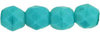Cristal Checo - Facetada - 4mm - Blue Turquoise (50 Uds.)