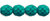 Cristal Checo - Facetada - 4mm - Snake Turquoise (50 Uds.)