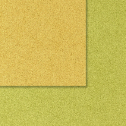 Textil - DuoSuede - 20x20 cm. - Custard / Chartreuse (1 Uds.)