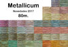 Textil - Soutache-METALLICUM - 3mm - MUESTRARIO 2017 - 40 COLORES (80 metros)