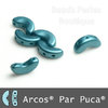 Cristal Checo - Arcos par Puca - 5x10mm - Pastel Blue Turquoise (5 gr.)