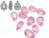 Cabuchón - Resina Pointback - Drop 10x14 mm - Rose Water Opal (2 Uds.)
