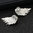 Caprichos - Bisutería - Pendientes Wings - Plata brillo (1 Par)