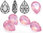 Cabuchón - Resina Pointback - Drop 18x25 mm - Rose Water Opal (2 Uds.)