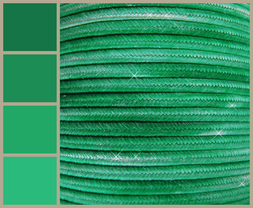 Soutache ARTISTIK - Colección METALLIK VINTAGE - 3mm - Pigment green (2 m.)