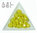 Gota acrilica facetada - 18x10mm - Pollen AB - 06 (2 Uds.)