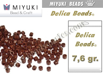 DB1134 - Miyuki - Delica - 11/0 - Opaque Currant (bolsa de 7,6 gr.)