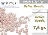 DB1494 - Miyuki - Delica - 11/0 - Opaque Pale Rose (bolsa de 7,6 gr.)