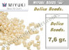 DB1490 - Miyuki - Delica - 11/0 - Opaque Bisque White (bolsa de 7,6 gr.)
