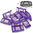 Cuentas acrílicas - Carrier beads 2-hole - 18x09mm - Purple 11 (10 Uds.)