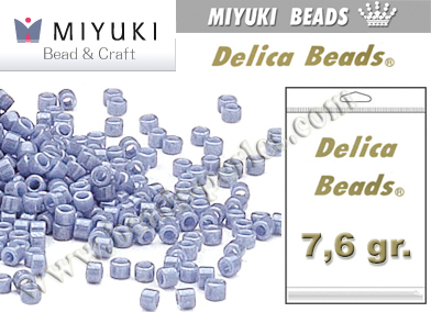 DB1137 -  Miyuki - Delica - 11/0 - Opaque Agate Blue (bolsa de 7,6 gr.)