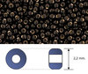 Toho - Rocalla - 11/0 - Silver-Lined Coffee (10 gramos)