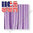 Textil - Soutache USA Poliester - 3mm - Lilac (5 metros)