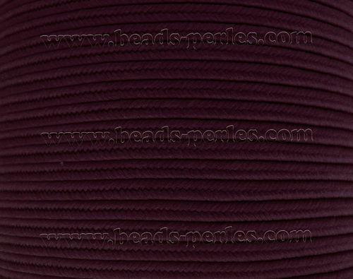 Textil - Soutache-Poliester - 3mm - Twilight Lavender (50 metros)
