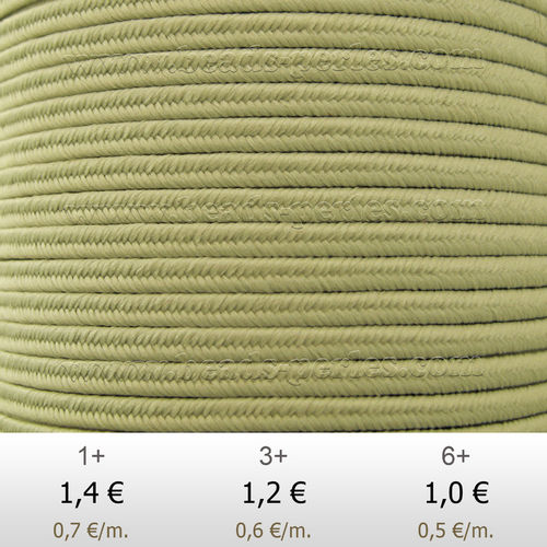 Textil - Soutache-Poliester - 3mm - Silk (2 metros)