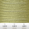 Textil - Soutache Metalizado - 3mm - Oro Palladio (2 metros)