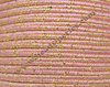 Textil - Soutache METALLICUM - 3mm - Aurum Pink Osiana (2 metros)