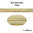 Alambre - French Wire SOFT / Canutillo de bordar BLANDO - 1mm - 1 pieza de 50cm - Color oro paladio