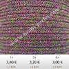 Textil - Soutache LUSSO MET - 4mm - Wisteria Met (2 metros)