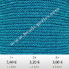 Textil - Soutache LUSSO MET - 4mm - Caraibi Blu Met (2 metros)