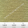 Textil - Soutache LUSSO MET - 4mm - Sabbia Met (2 metros)