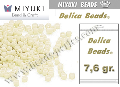 DB0352 - Miyuki - Delica - 11/0 - Matte Cream (bolsa de 7,6 gr.)