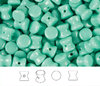 Cristal Checo - Pellet - 4x6mm - Opaque Turquoise (50 Uds.)
