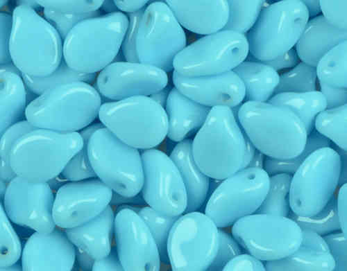 Cristal Checo - Pip - 5x7mm - Opaque Blue Turquoise (50 Uds.)
