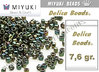 DB0003 - Miyuki - Delica - 11/0 - Metallic Iris Green (bolsa de 7,6 gr.)