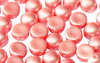 Cristal Checo - Cabuchón 2-vías - 6mm - Pastel Rose (20 uds.)