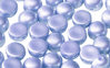 Cristal Checo - Cabuchón 2-vías - 6mm - Pastel Light Sapphire (20 uds.)