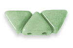 Cristal Checo - Khéops par Puca - 6x6mm - Marbled Prairie Green (10 gr.)