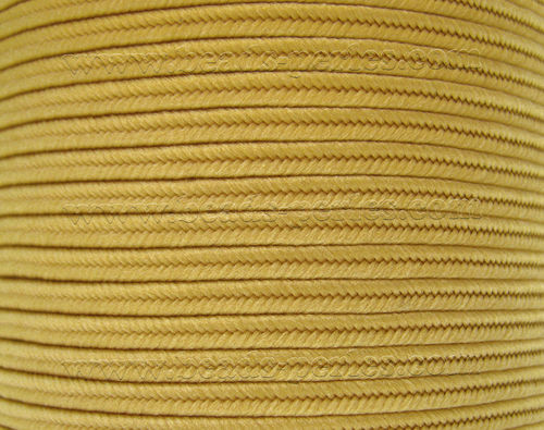 Textil - Soutache-Poliester - 3mm - Custard (100 metros)