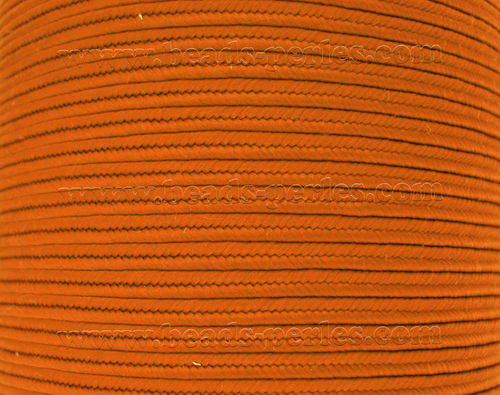 Textil - Soutache-Poliester - 3mm - Rust (Herrumbre) (100 metros)