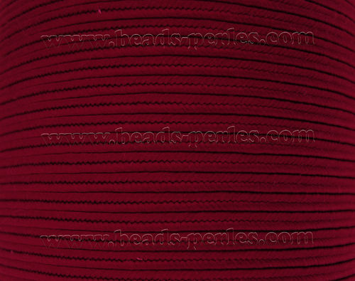 Textil - Soutache-Poliester - 3mm - Beaujolais (Beaujolais) (100 metros)