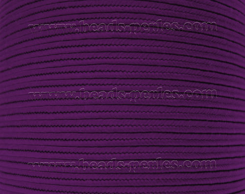 Textil - Soutache-Poliéster - 3mm - Purple Orchid (100 metros)