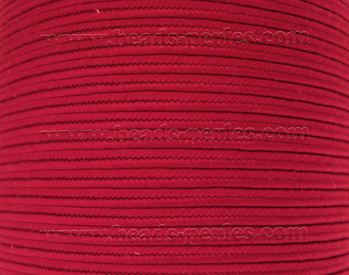 Textil - Soutache-Poliester - 3mm - Alizarin (100 metros)