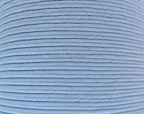 Textil - Soutache-Poliester - 3mm - Powder Blue (100 metros)