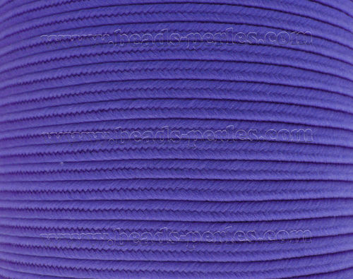Textil - Soutache-Poliester - 3mm - Periwinkle (Azul Vinca) (100 metros)