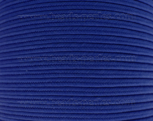 Textil - Soutache-Poliester - 3mm - Royal Blue (Azulón) (100 metros)