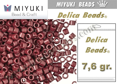 DB2353 - Miyuki - Delica - 11/0 - DURACOAT Opaque Rapsberry (bolsa de 7,6 gr.)