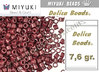 DB2353 - Miyuki - Delica - 11/0 - DURACOAT Opaque Rapsberry (bolsa de 7,6 gr.)