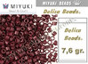 DB2355 - Miyuki - Delica - 11/0 - DURACOAT Opaque Plumberry (bolsa de 7,6 gr.)