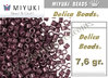 DB2360 - Miyuki - Delica - 11/0 - DURACOAT Opaque Grape (bolsa de 7,6 gr.)